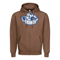 Chestnut The Crunch, Syracuse Zipper Hoodie - artisFamous
