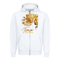 White tina the tina turner musical Zipper Hoodie - artisFamous