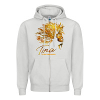Dove Grey tina the tina turner musical Zipper Hoodie - artisFamous