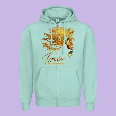 Tina The Tina Turner Musical Zipper Hoodie Designed By Artisfamous