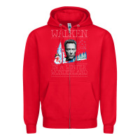 Red christopher walken Zipper Hoodie - artisFamous