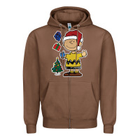 Chestnut charlie brown christmas gifts Zipper Hoodie - artisFamous