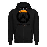 Black speed overwatch game Zipper Hoodie - artisFamous