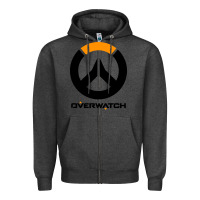 Charcoal Heather speed overwatch game Zipper Hoodie - artisFamous