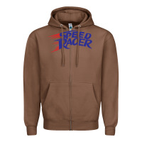 Chestnut blue speed racer 80s   speed racer Zipper Hoodie - artisFamous