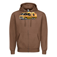 Chestnut 1970s gmc motorhome gmc motorhome Zipper Hoodie - artisFamous