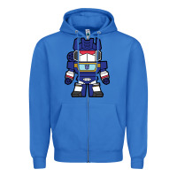 True Royal soundwave transformers chibi Zipper Hoodie - artisFamous