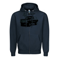 Navy 1971 k5 blazer k5 blazer Zipper Hoodie - artisFamous