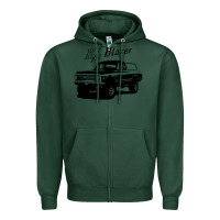 Sports Green 1971 k5 blazer k5 blazer Zipper Hoodie - artisFamous