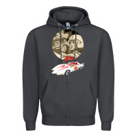 Smoke go speed racer go go!!!   speed racer Zipper Hoodie - artisFamous