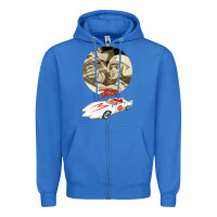 True Royal go speed racer go go!!!   speed racer Zipper Hoodie - artisFamous
