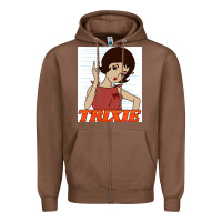 Chestnut go trixie go!   speed racer Zipper Hoodie - artisFamous