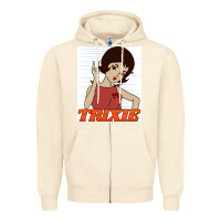 Sandshell go trixie go!   speed racer Zipper Hoodie - artisFamous