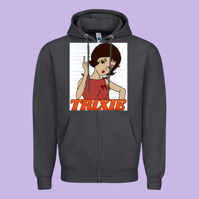 Go Trixie Go!   Speed Racer Zipper Hoodie Designed By Artisfamous