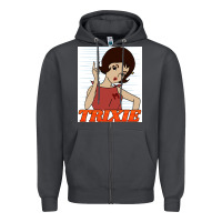 Smoke go trixie go!   speed racer Zipper Hoodie - artisFamous