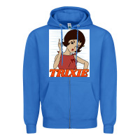 True Royal go trixie go!   speed racer Zipper Hoodie - artisFamous