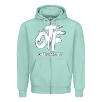 Seafoam OTF Zipper Hoodie - artisFamous