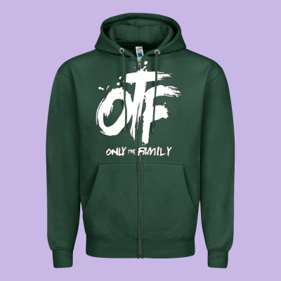 Otf Zipper Hoodie Designed By Artisfamous