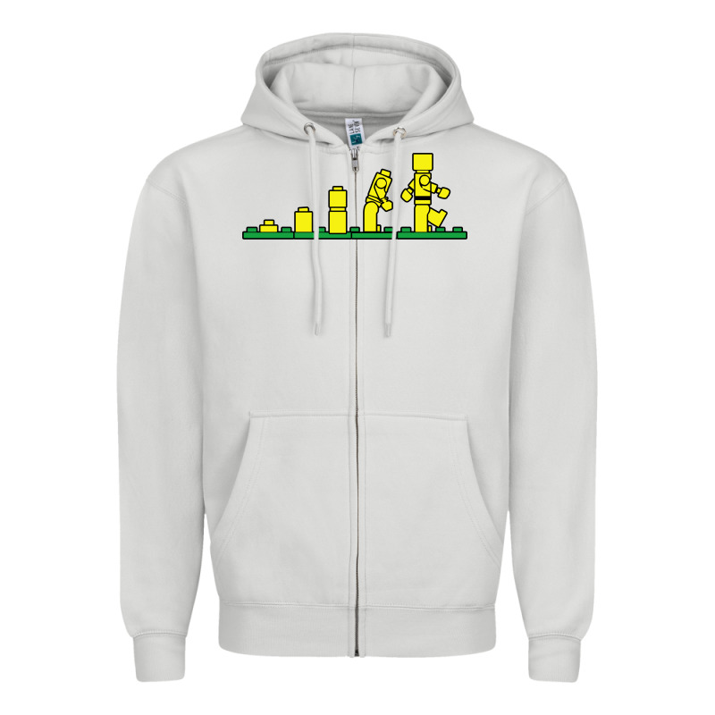 Evolution Of Lego Zipper Hoodie by artisFamous | Teevron
