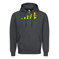 Smoke evolution of lego Zipper Hoodie - artisFamous