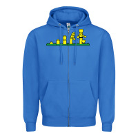 True Royal evolution of lego Zipper Hoodie - artisFamous