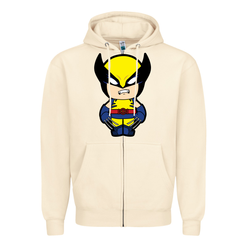 Wolverine Zipper Hoodie by artisFamous | Teevron