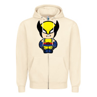Sandshell wolverine Zipper Hoodie - artisFamous
