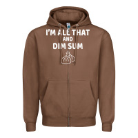 Chestnut all that and dim sum dumplings dim sum gift Zipper Hoodie - artisFamous