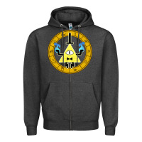 Charcoal Heather always watching  alternate  gravity falls Zipper Hoodie - artisFamous