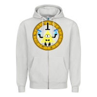 Dove Grey always watching  alternate  gravity falls Zipper Hoodie - artisFamous