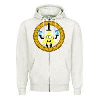 Oatmeal Heather always watching  alternate  gravity falls Zipper Hoodie - artisFamous