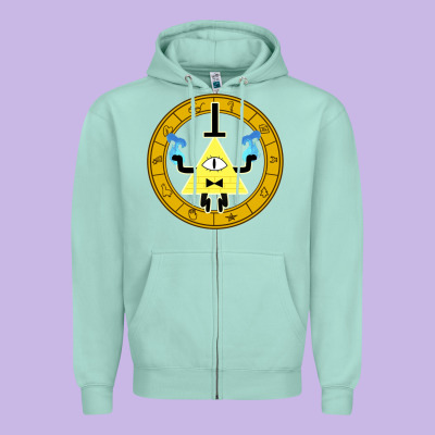 Always Watching  Alternate  Gravity Falls Zipper Hoodie Designed By Artisfamous