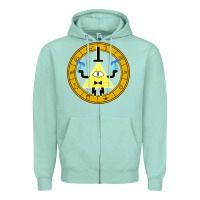 Seafoam always watching  alternate  gravity falls Zipper Hoodie - artisFamous
