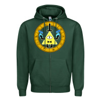 Sports Green always watching  alternate  gravity falls Zipper Hoodie - artisFamous