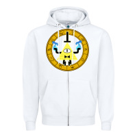 White always watching  alternate  gravity falls Zipper Hoodie - artisFamous