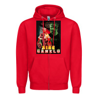 Red canelo boxing Zipper Hoodie - artisFamous