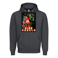Smoke canelo boxing Zipper Hoodie - artisFamous