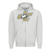 Dove Grey juniata college Zipper Hoodie - artisFamous
