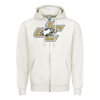 Oatmeal Heather juniata college Zipper Hoodie - artisFamous
