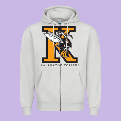 Kalamazoo College Zipper Hoodie Designed By Artisfamous