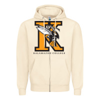 Sandshell kalamazoo college Zipper Hoodie - artisFamous