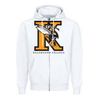 White kalamazoo college Zipper Hoodie - artisFamous