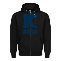 Black kean university Zipper Hoodie - artisFamous