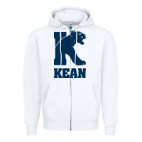 White kean university Zipper Hoodie - artisFamous