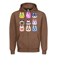 Chestnut animal crossing cute cats animal crossing new horizons Zipper Hoodie - artisFamous
