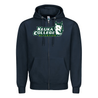 Navy keuka college Zipper Hoodie - artisFamous
