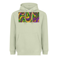 Matcha Mardi gras colors with leopard Heavyweight Hoodie - RanaPortraitStore