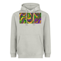 Moon Dust Mardi gras colors with leopard Heavyweight Hoodie - RanaPortraitStore