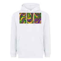 White Mardi gras colors with leopard Heavyweight Hoodie - RanaPortraitStore