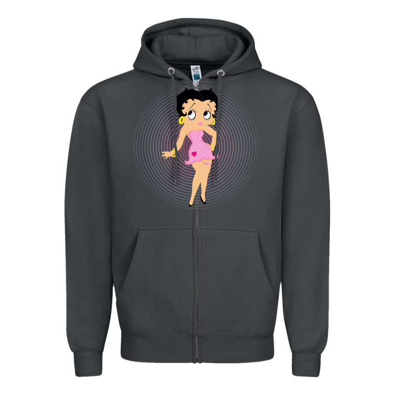Betty Boop Zipper Hoodie by artisFamous | Teevron